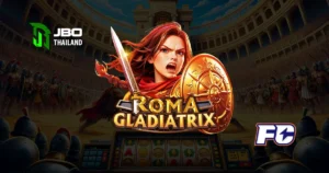 รีวิวสล็อต Roma Gladiatrix มาในธีมกลาดิเอเตอร์สาว โดยค่าย Fachai